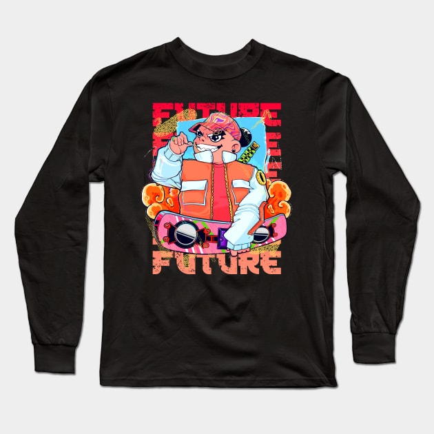 Mykxel Future Long Sleeve T-Shirt by Mykxel